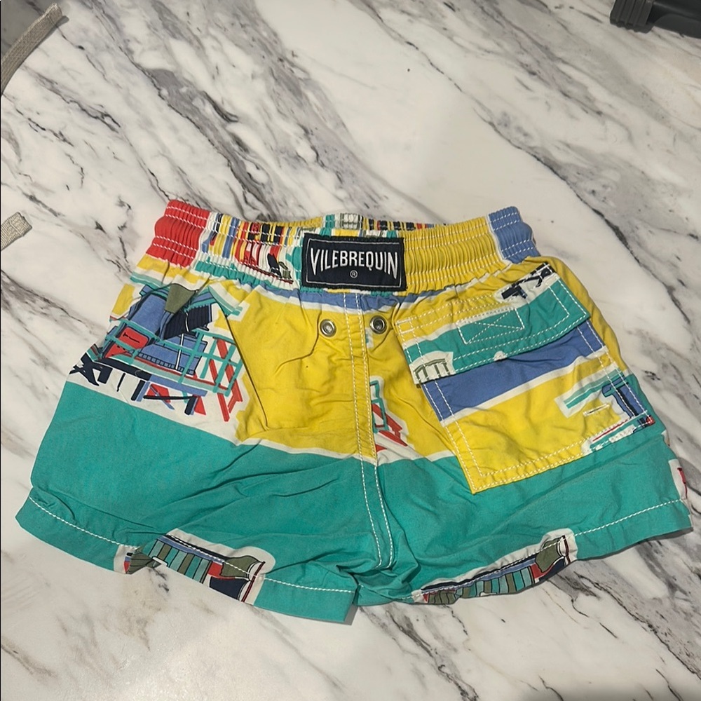 Vilebrequin Kids Colorful Swim Shorts